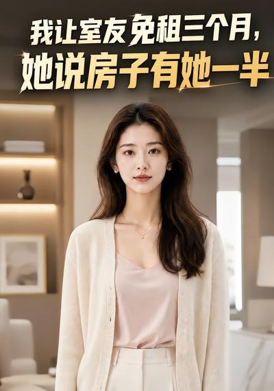 我让室友免租三个月，她说房子有她一半